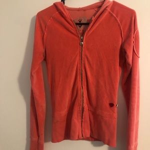 Twisted Heart pink/coral hoody Size M